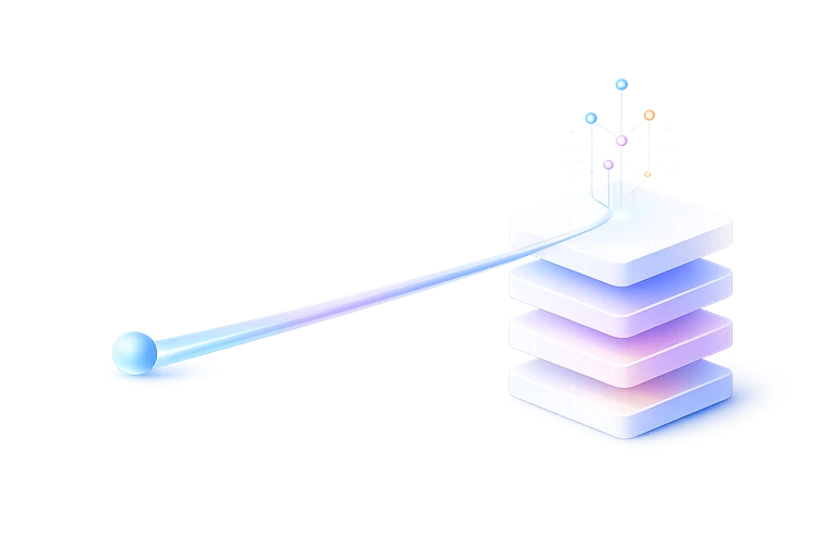 Illustration representing NammaStack's focus on scalable, user-centric digital products